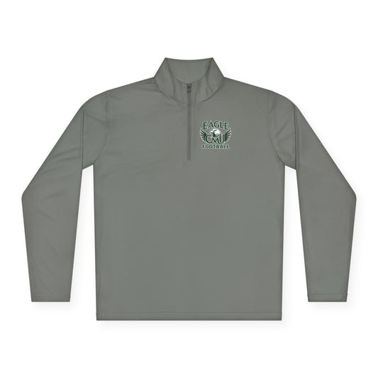 Quarter-Zip Pullover — Eagle Football Logo Lightweight Team Pullover