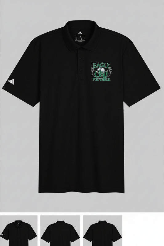 Eagle CMU Football Adidas Polo