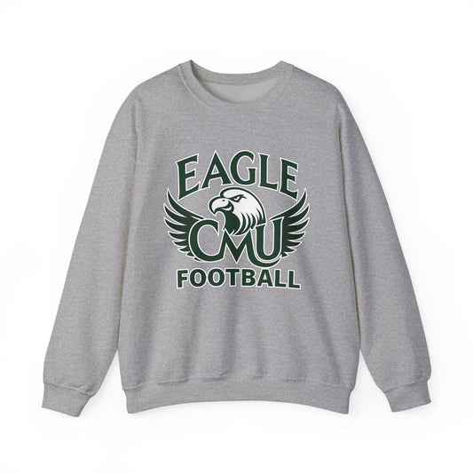Eagle CMU Football Crewneck Sweatshirt