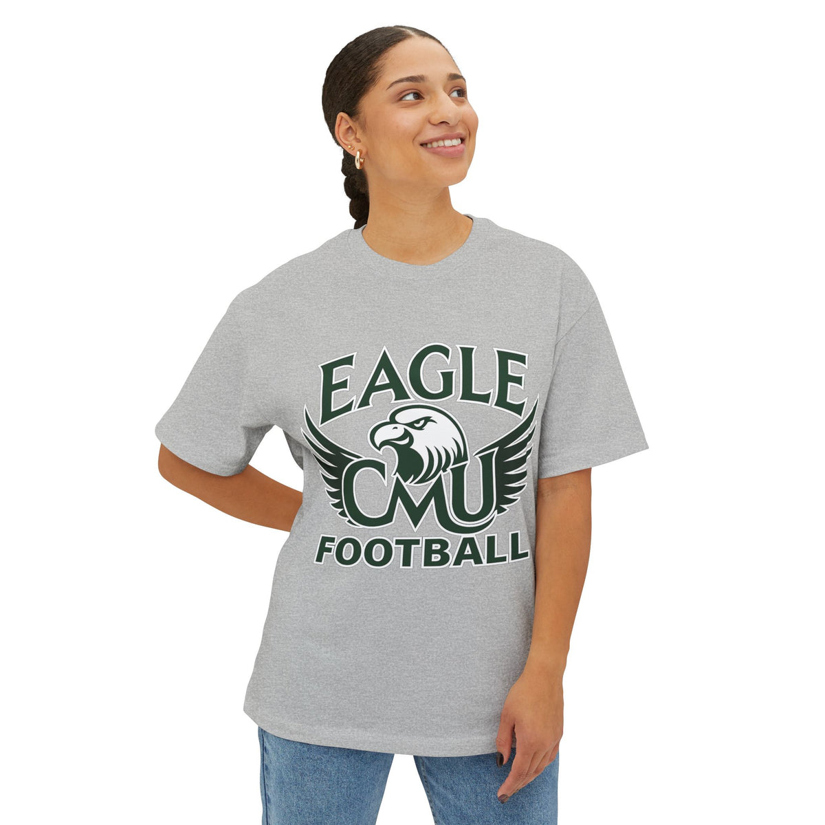 Eagle CMU Football Tee