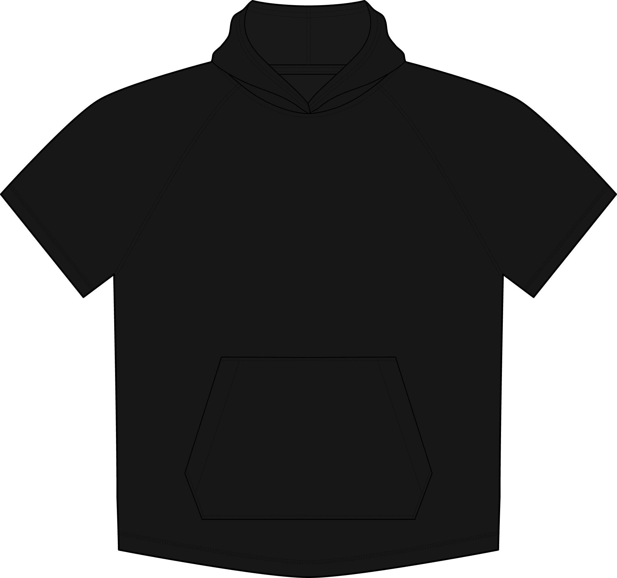 PosiCharge Tri-Blend Wicking Short Sleeve Hoodie