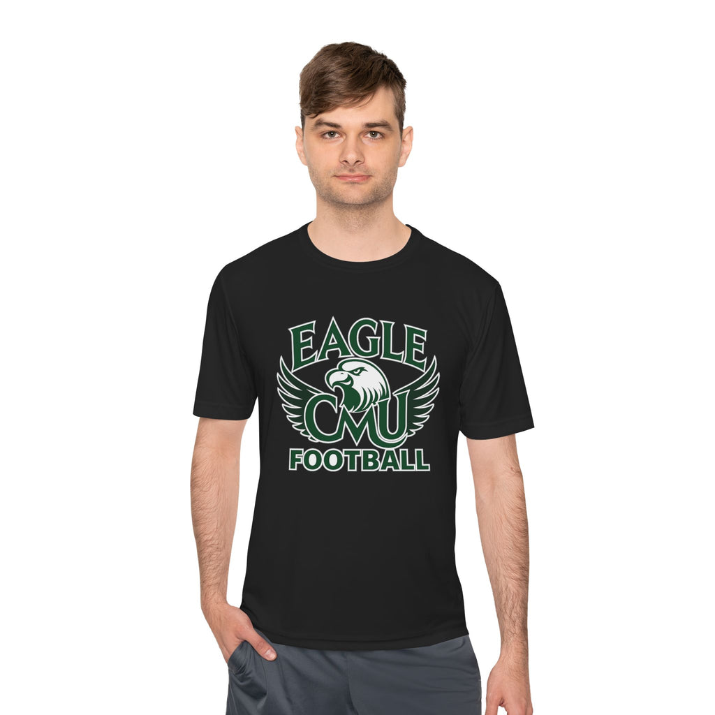 Eagle CMU Football Moisture-Wicking Tee