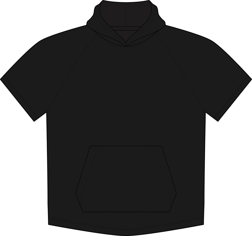 PosiCharge Tri-Blend Wicking Short Sleeve Hoodie