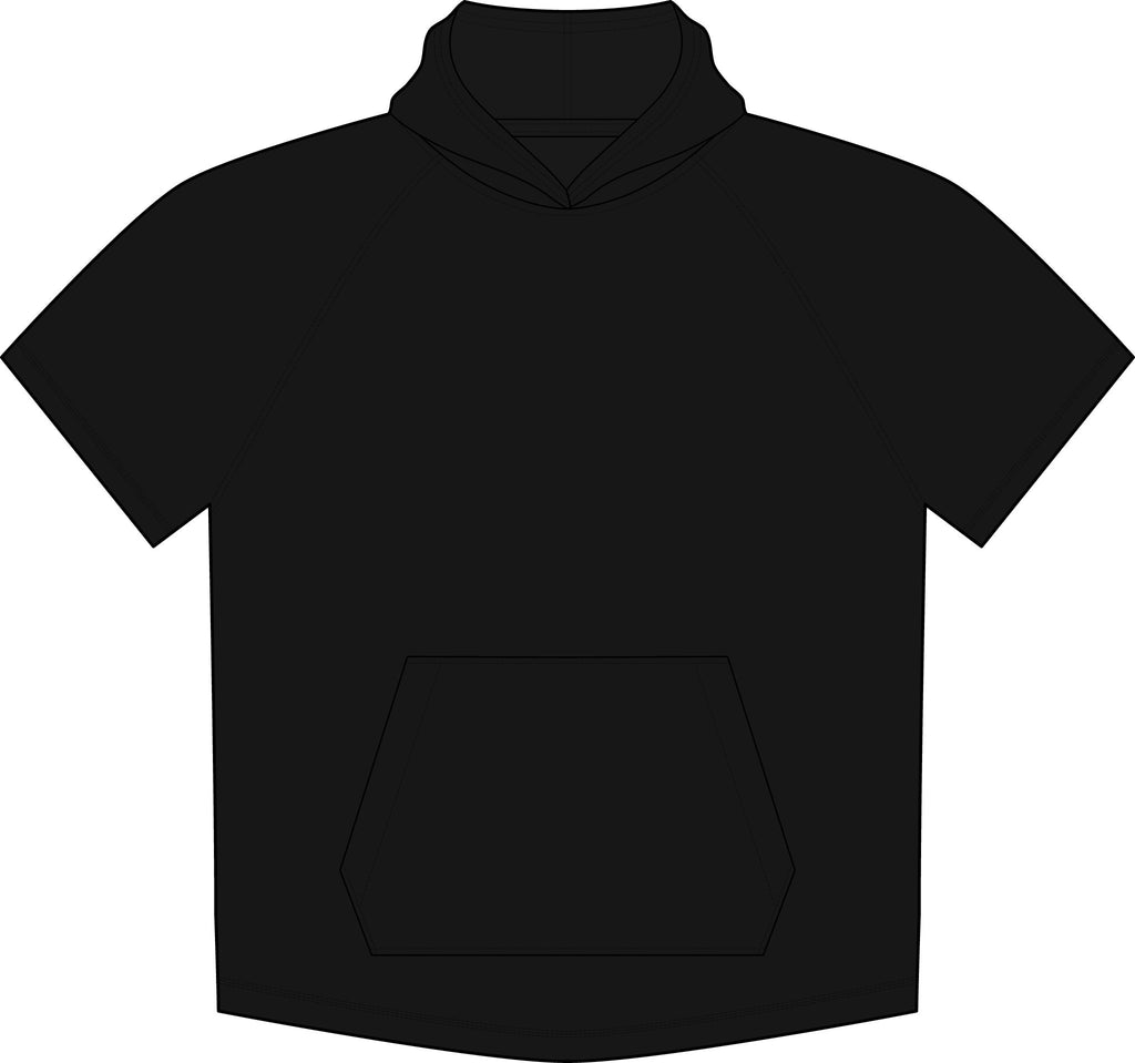 PosiCharge Tri-Blend Wicking Short Sleeve Hoodie