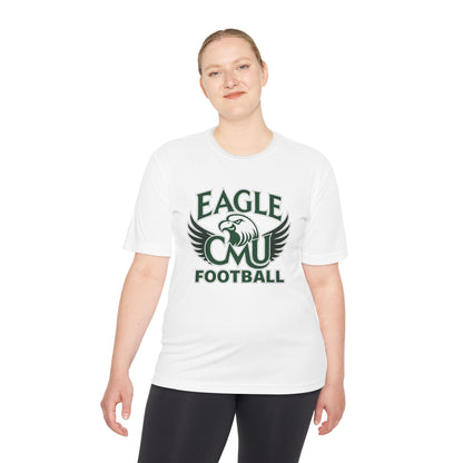 Eagle CMU Football Moisture-Wicking Tee