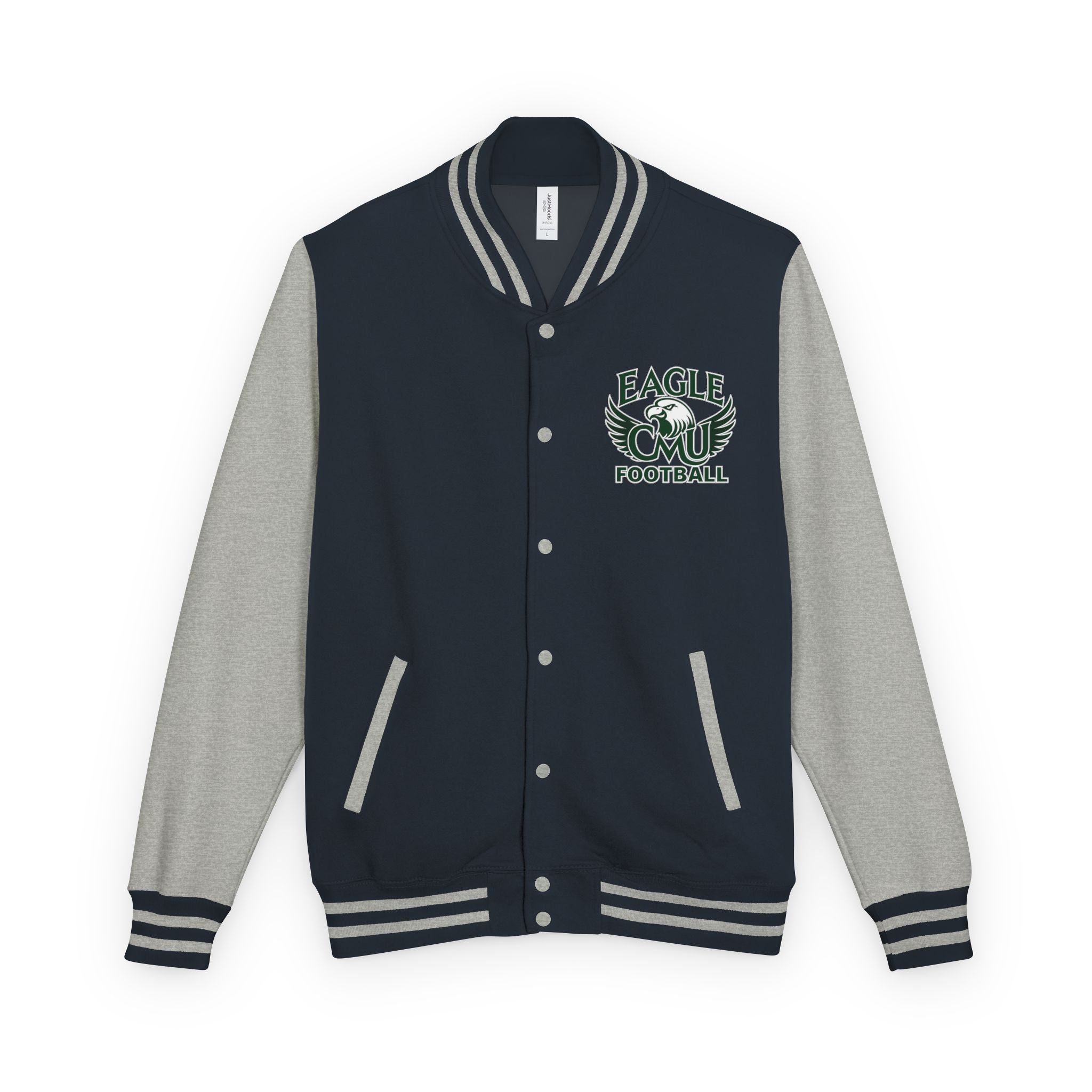 Letterman Jacket — Customizable Eagle Football Varsity Jacket