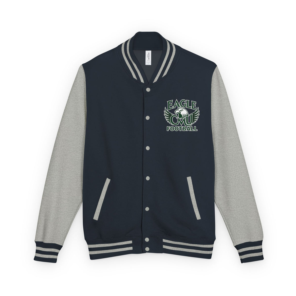 Letterman Jacket — Customizable Eagle Football Varsity Jacket