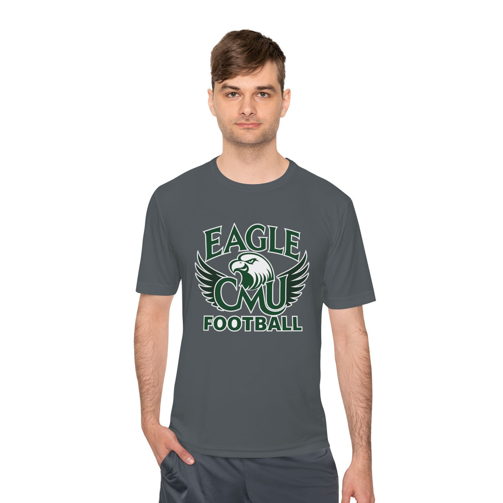Eagle CMU Football Moisture-Wicking Tee