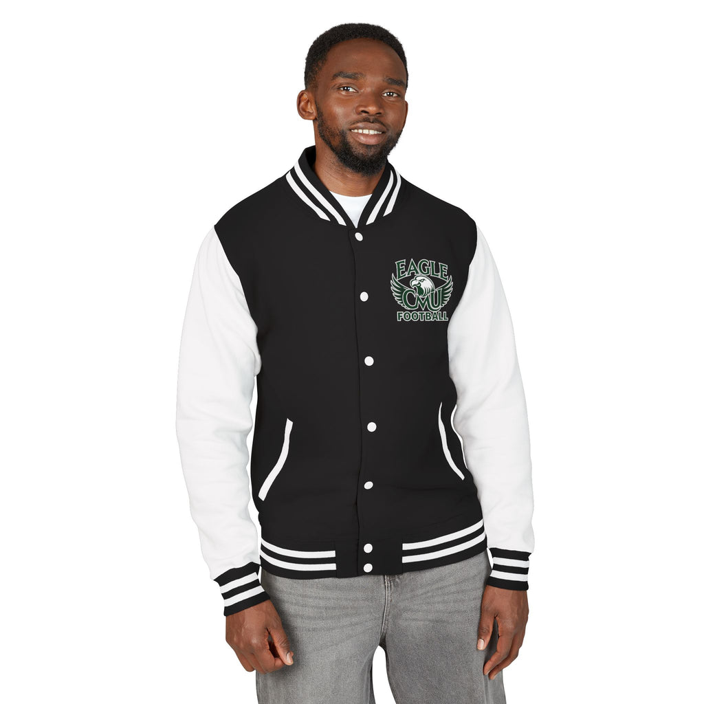 Letterman Jacket — Customizable Eagle Football Varsity Jacket