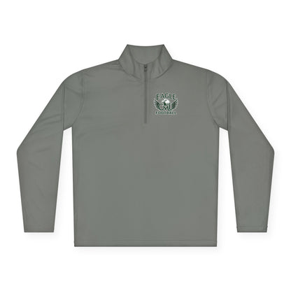 Quarter-Zip Pullover — Eagle Football Logo Lightweight Team Pullover