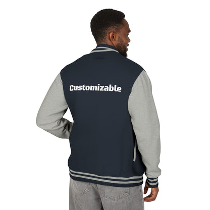 Letterman Jacket — Customizable Eagle Football Varsity Jacket