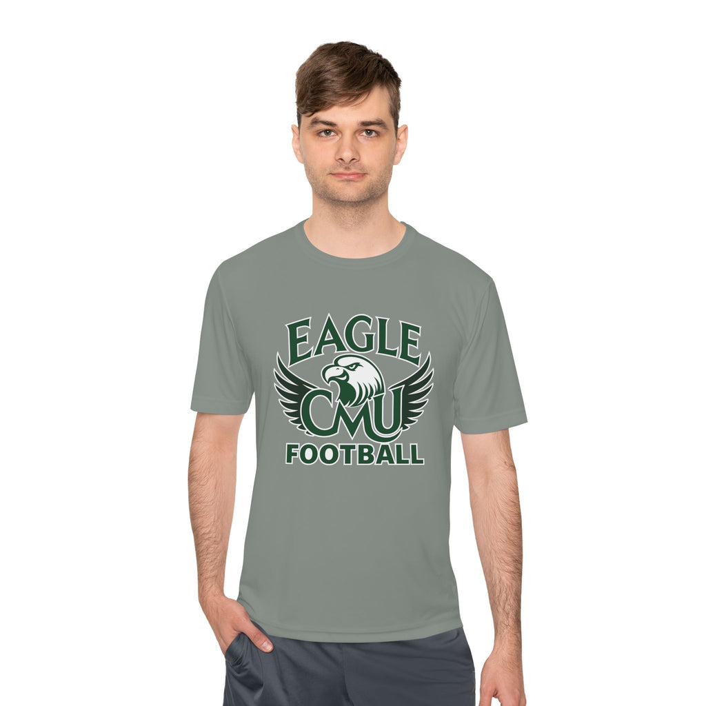 Eagle CMU Football Moisture-Wicking Tee