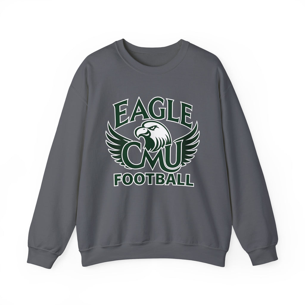 Eagle CMU Football Crewneck Sweatshirt