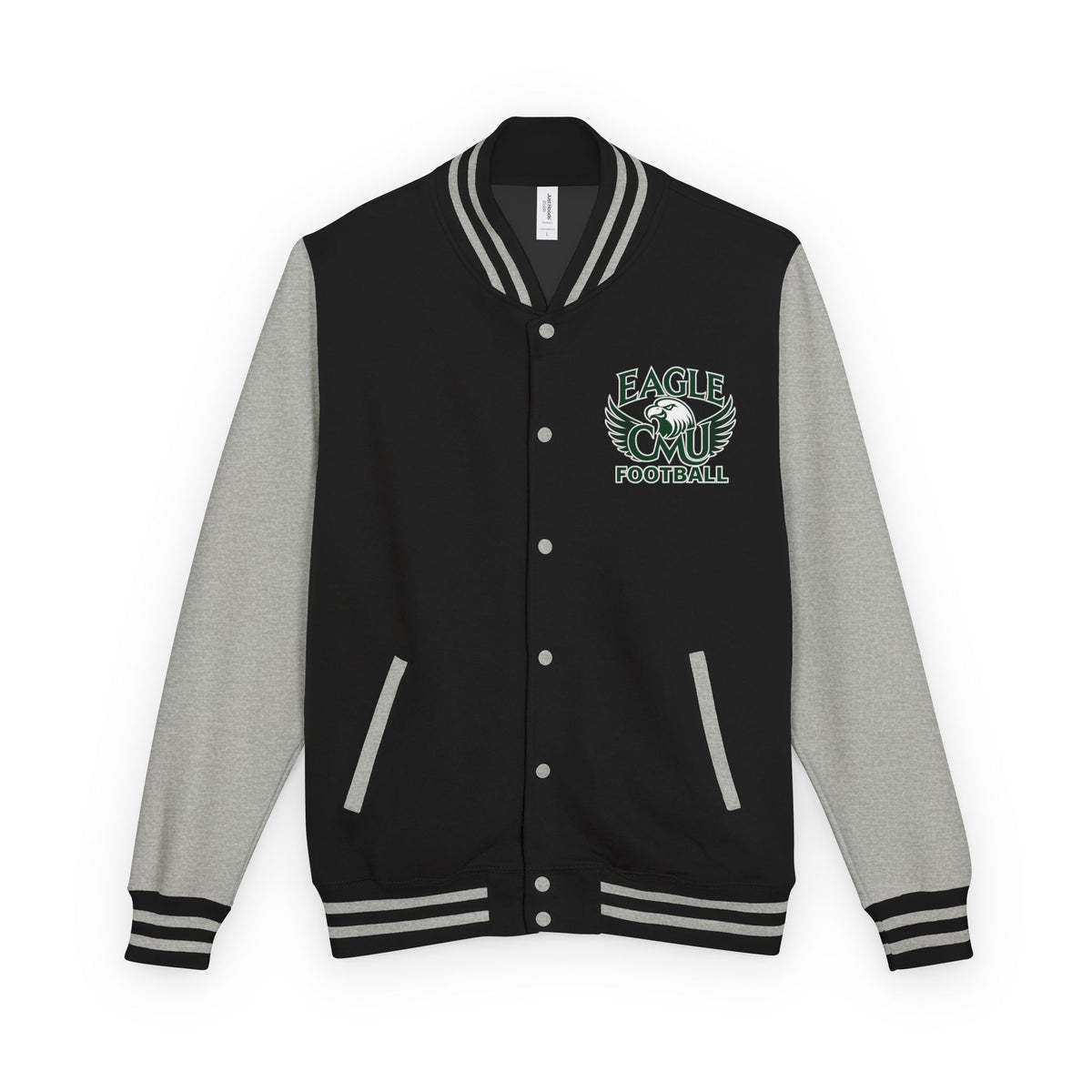 Letterman Jacket — Customizable Eagle Football Varsity Jacket