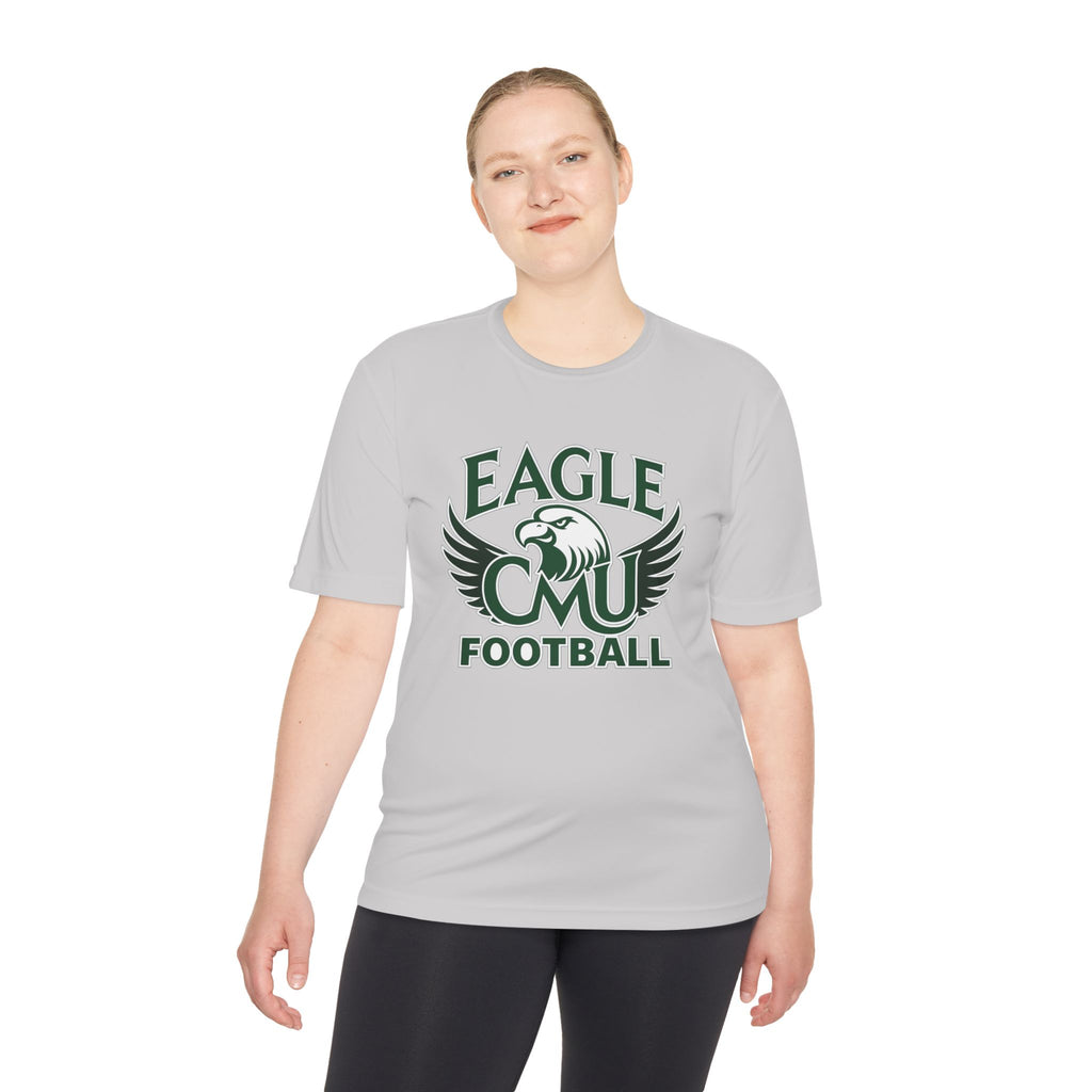 Eagle CMU Football Moisture-Wicking Tee