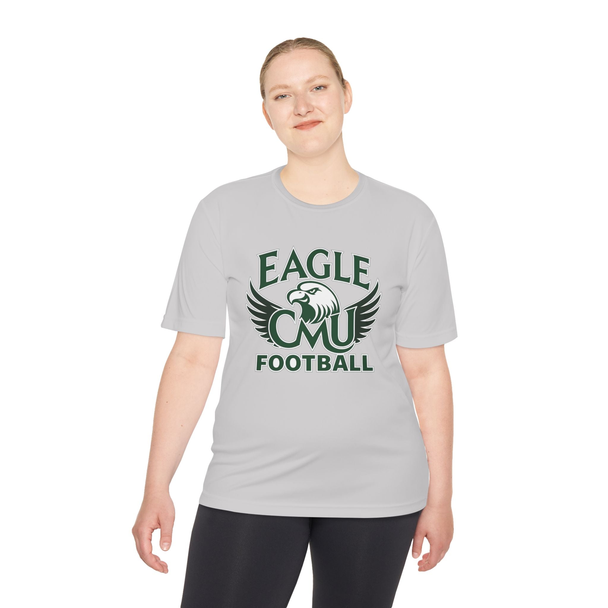 Eagle CMU Football Moisture-Wicking Tee