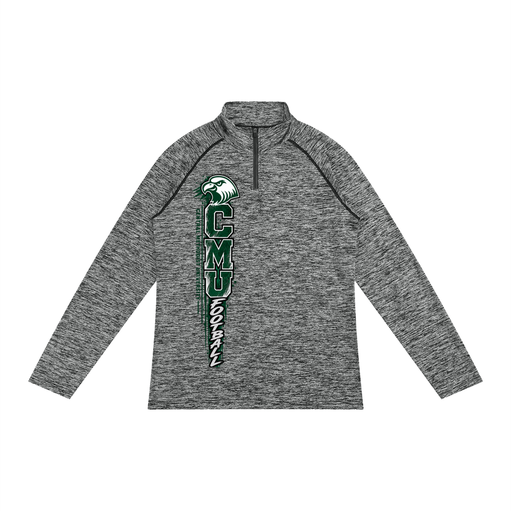 Men's Quarter-Zip Performance Long Sleeve T-Shirt