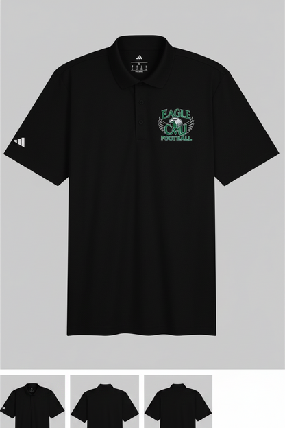 Eagle CMU Football Adidas Polo