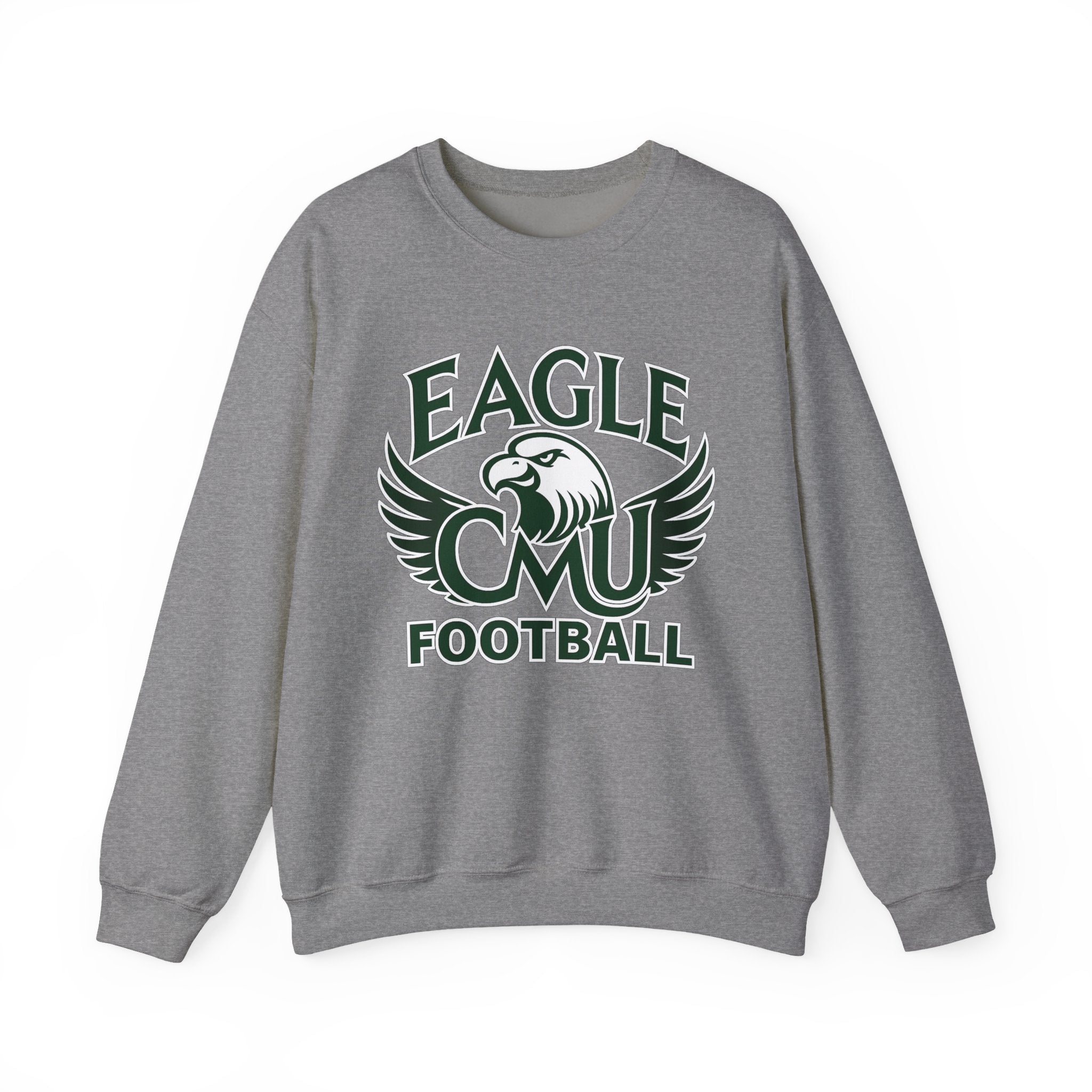 Eagle CMU Football Crewneck Sweatshirt