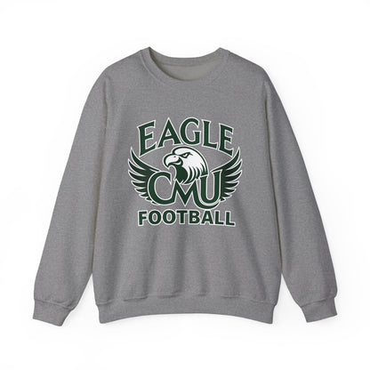 Eagle CMU Football Crewneck Sweatshirt