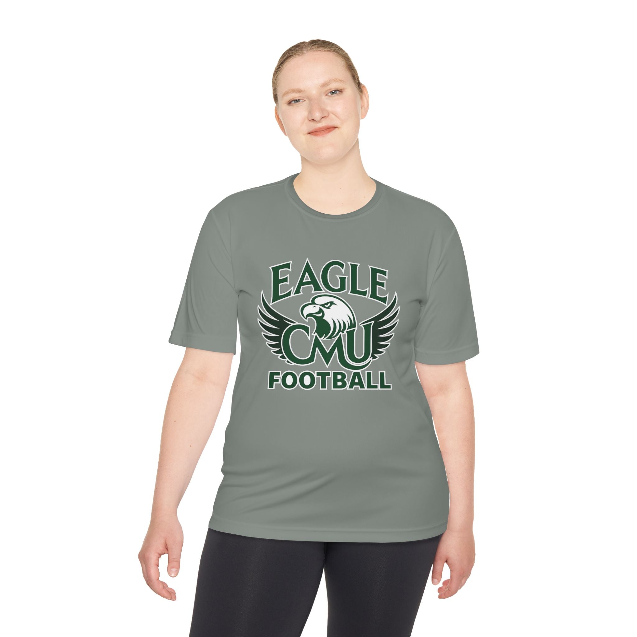 Eagle CMU Football Moisture-Wicking Tee