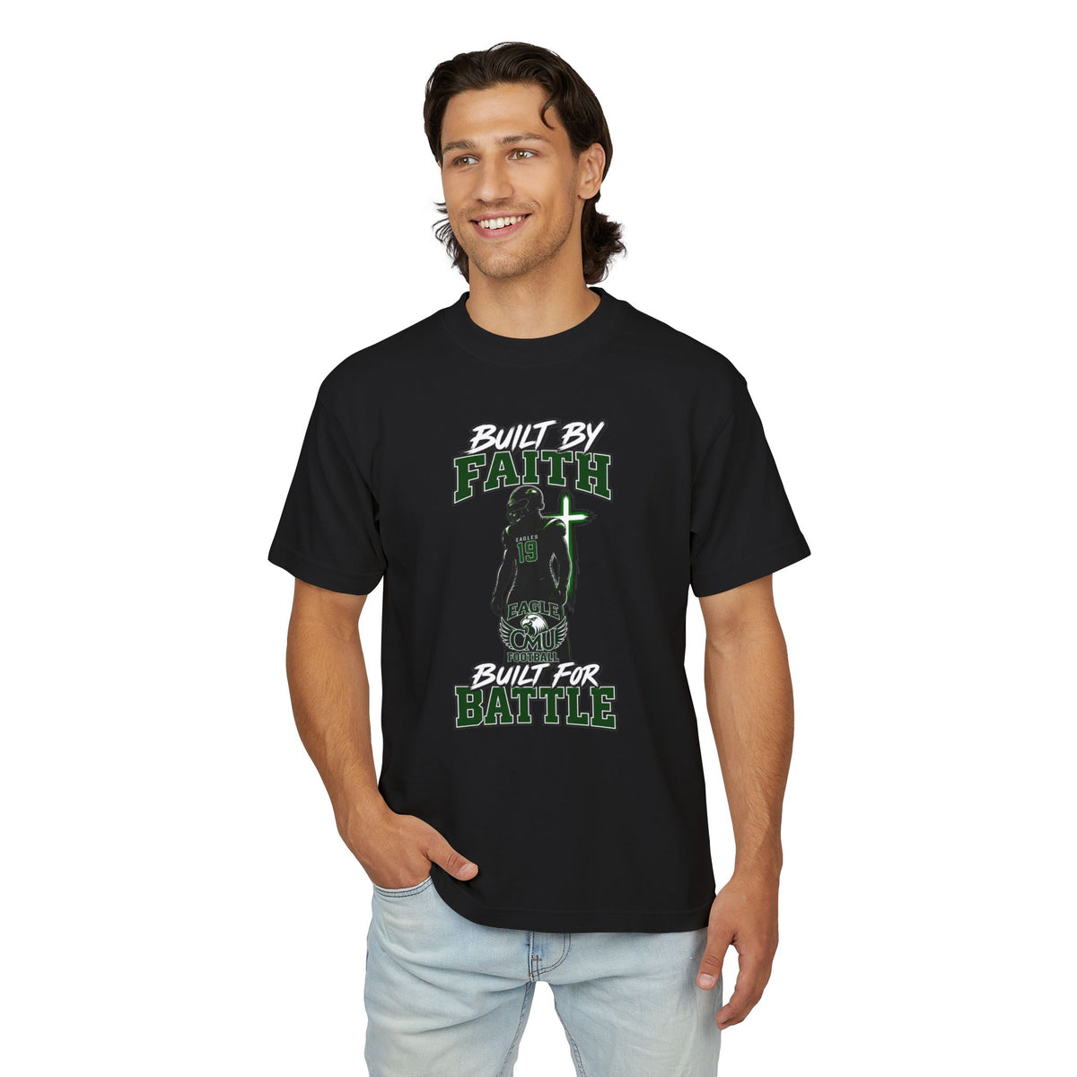 Built By Faith, Built For Battle T‑Shirt