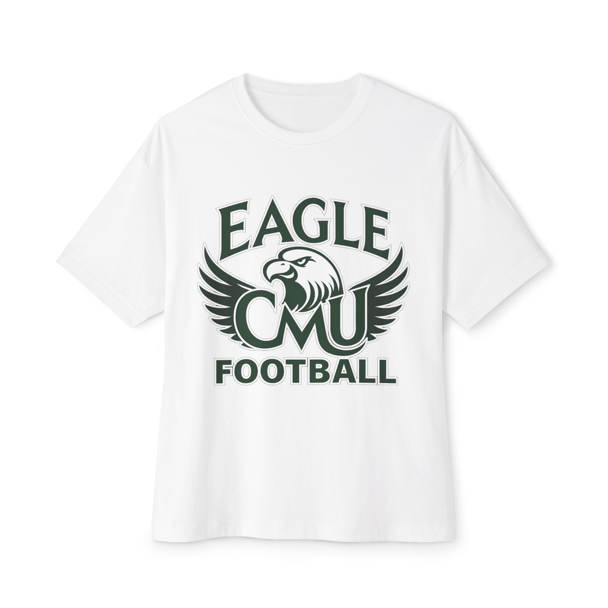 Eagle CMU Football Tee — Vintage College Football Shirt