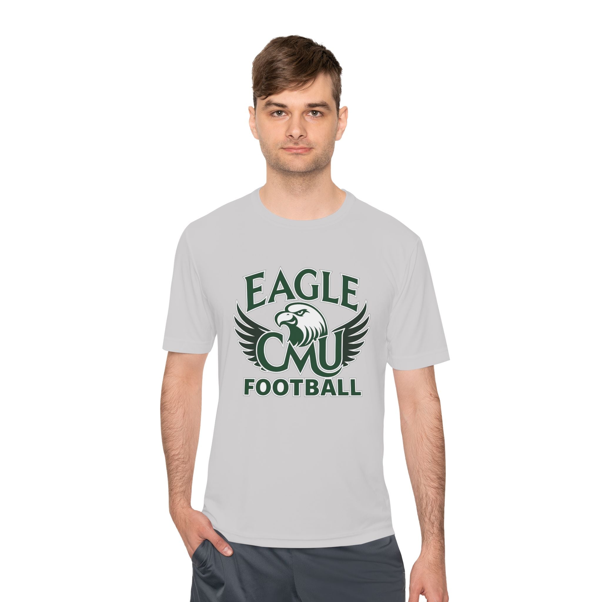 Eagle CMU Football Moisture-Wicking Tee