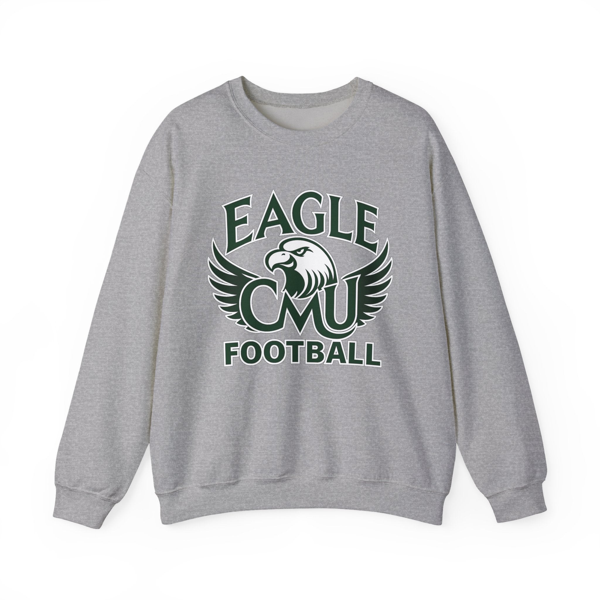 Eagle CMU Football Crewneck Sweatshirt