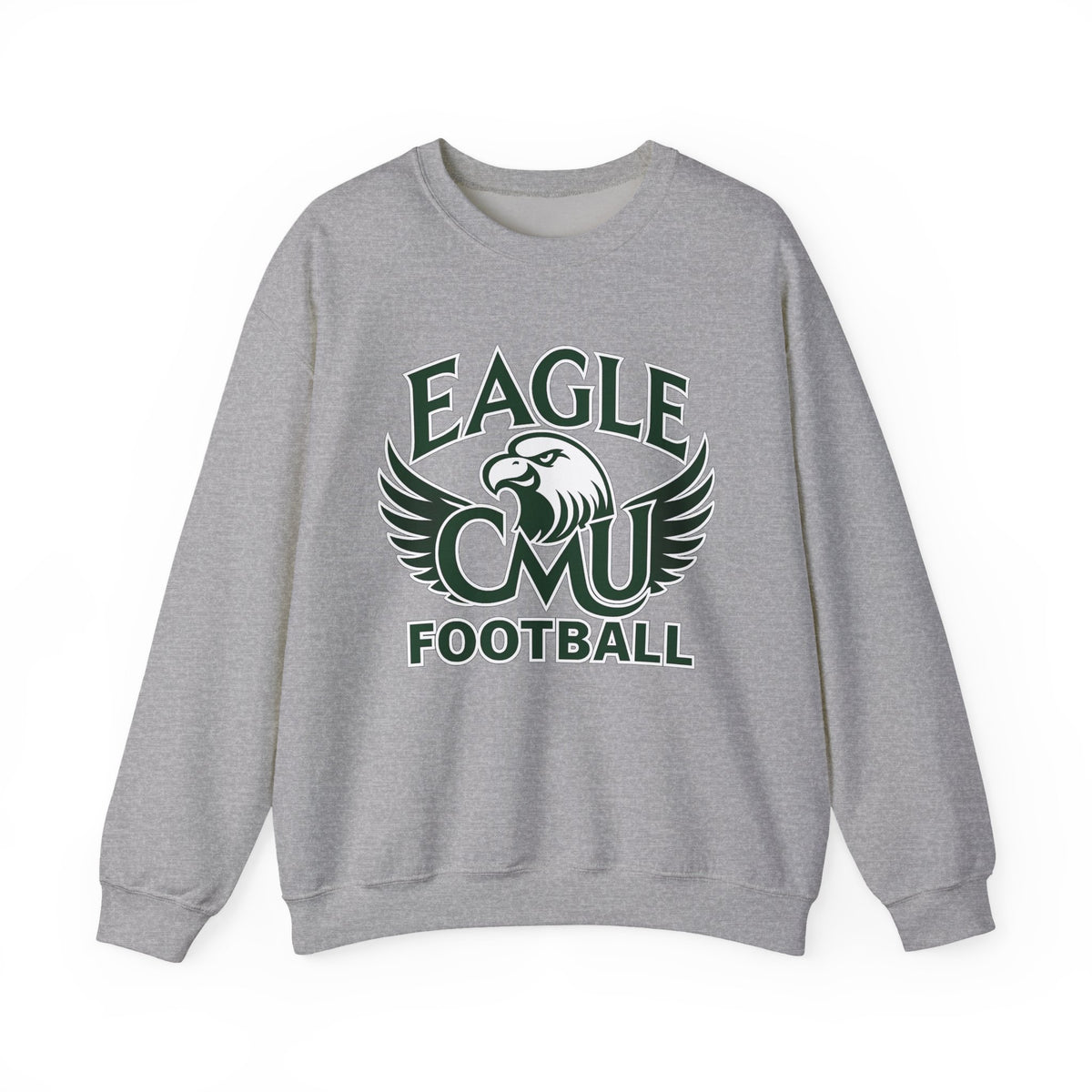 Eagle CMU Football Crewneck Sweatshirt