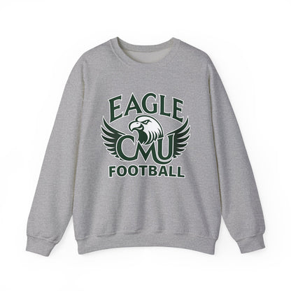 Eagle CMU Football Crewneck Sweatshirt