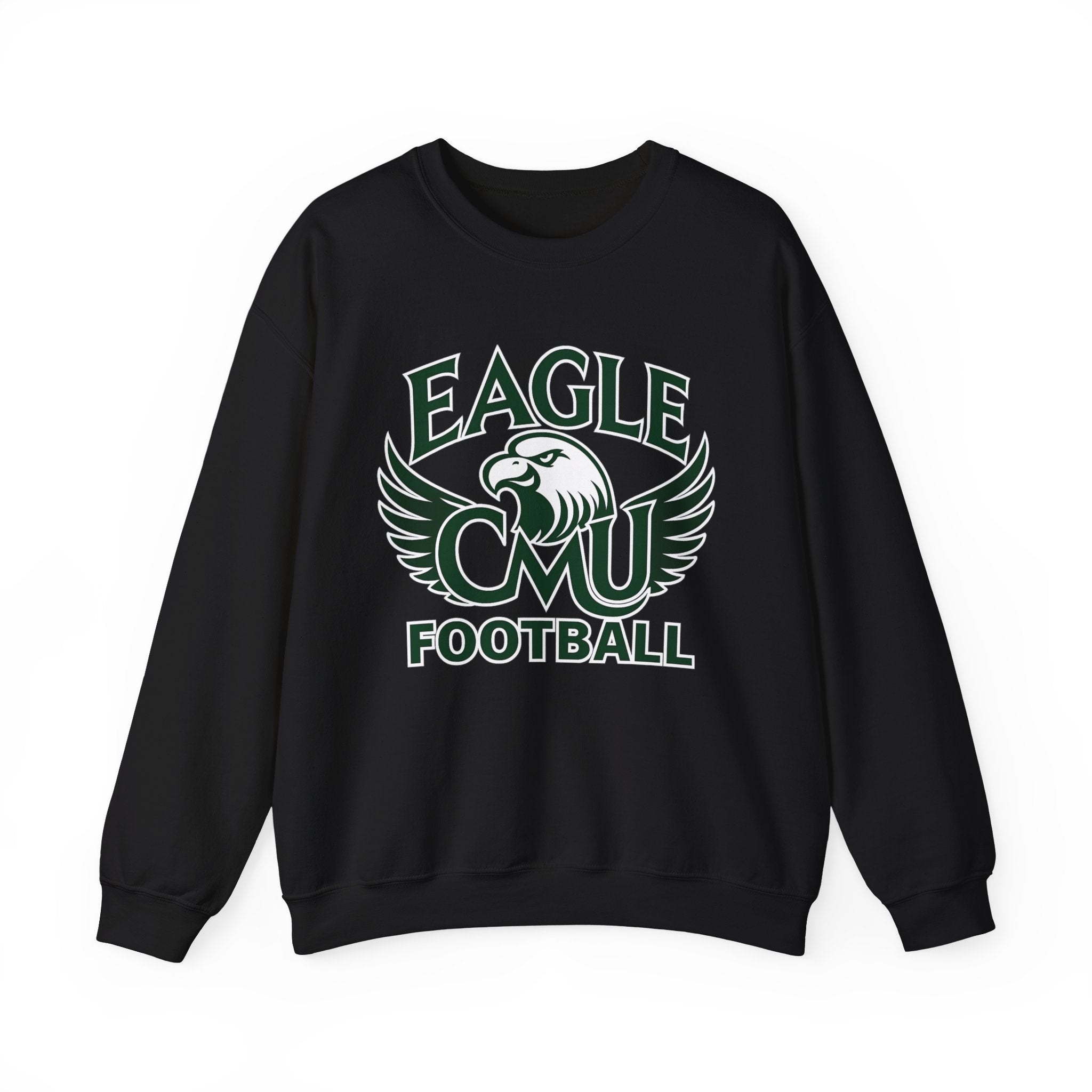 Eagle CMU Football Crewneck Sweatshirt