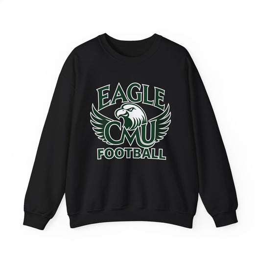 Eagle CMU Football Crewneck Sweatshirt