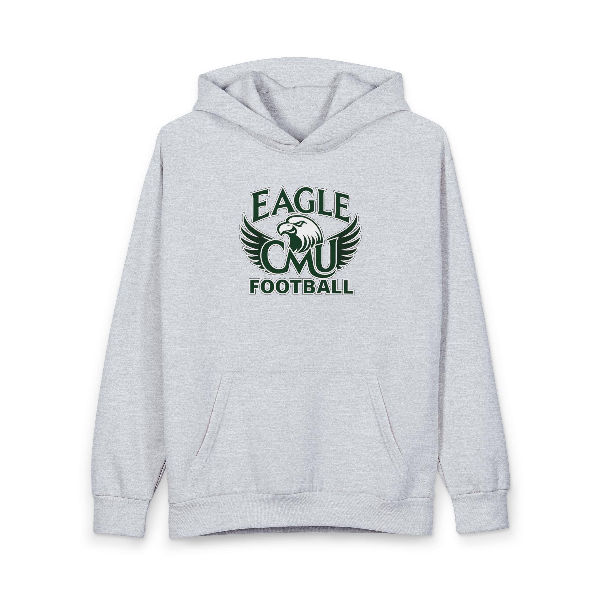Eagle MU Football Hoodie — Vintage College Team Pullover