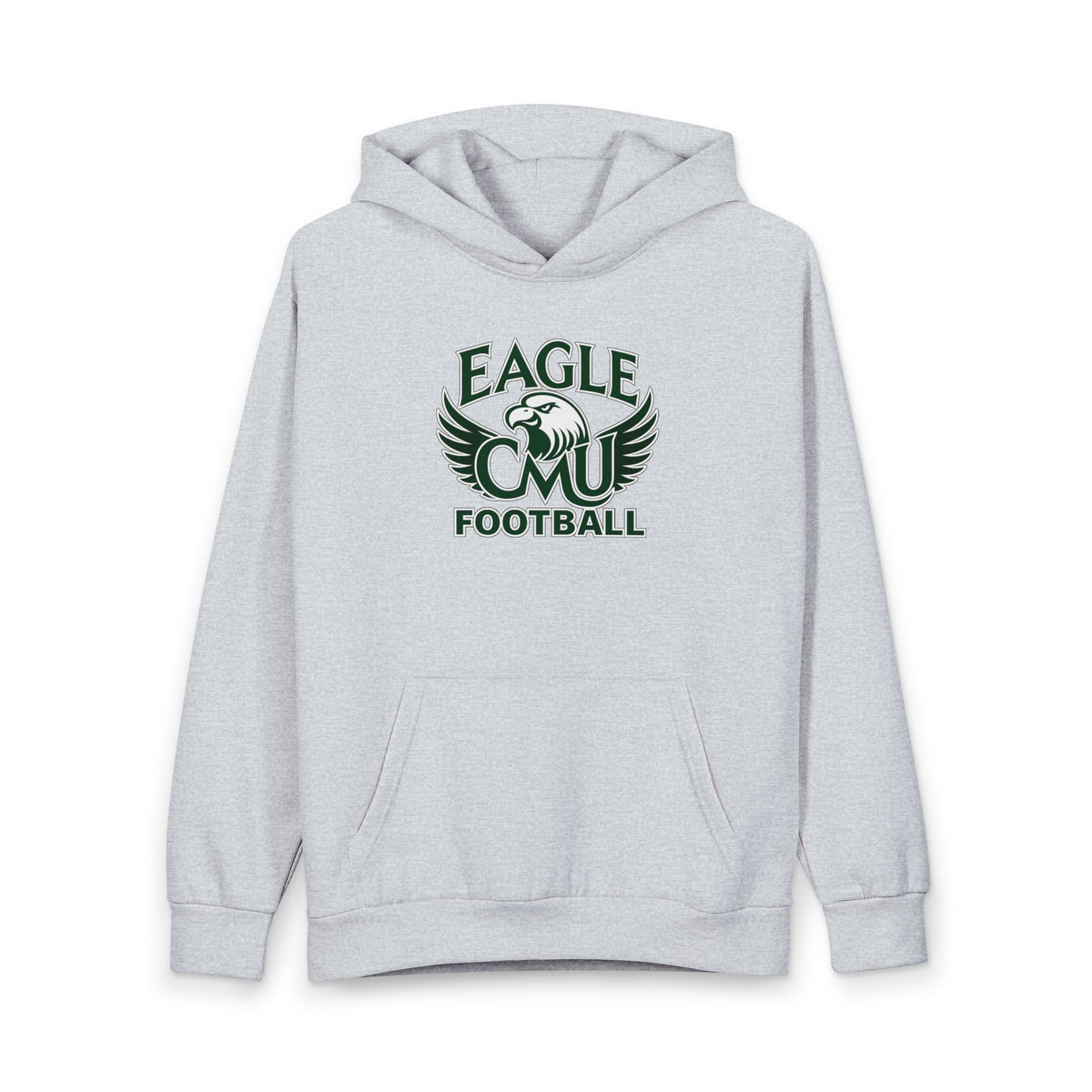Eagle MU Football Hoodie — Vintage College Team Pullover