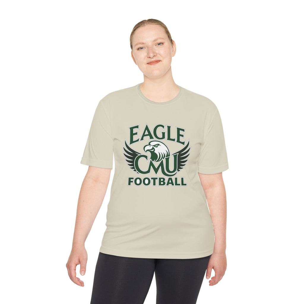 Eagle CMU Football Moisture-Wicking Tee