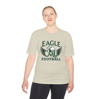 Eagle CMU Football Moisture-Wicking Tee
