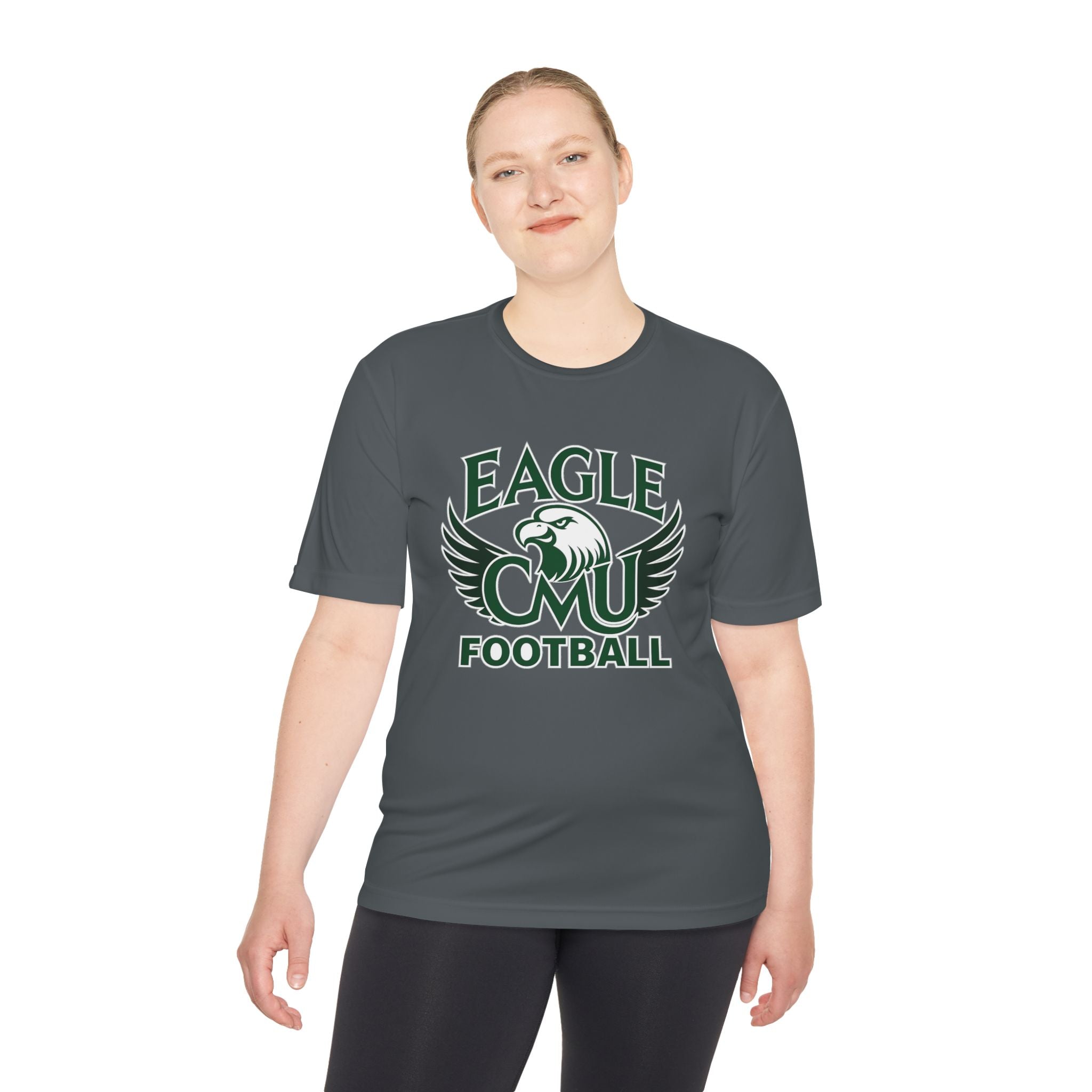 Eagle CMU Football Moisture-Wicking Tee