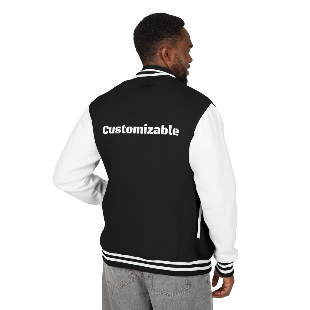 Letterman Jacket — Customizable Eagle Football Varsity Jacket