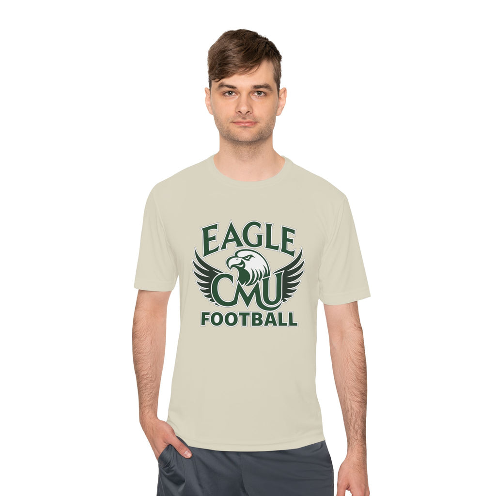 Eagle CMU Football Moisture-Wicking Tee