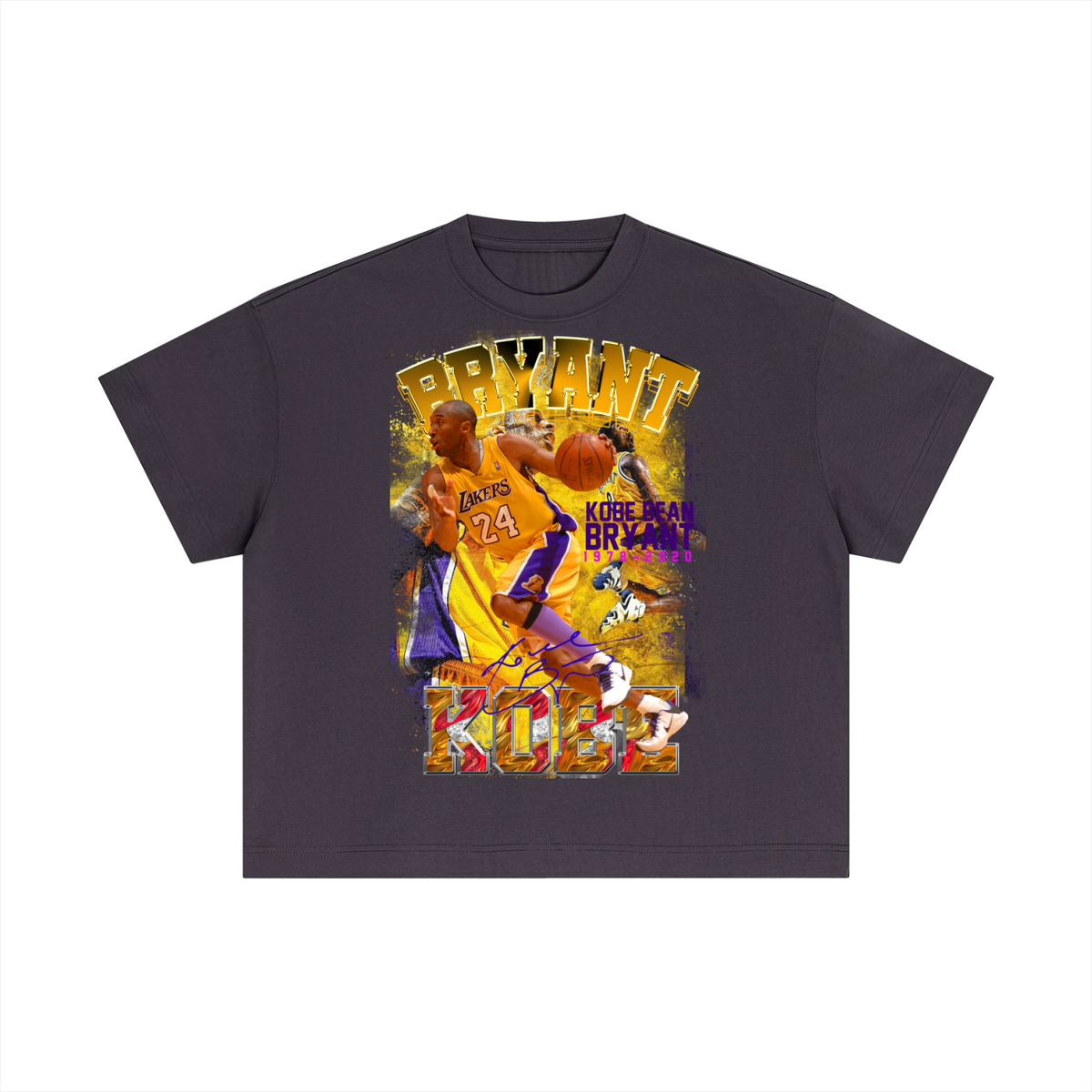 Essential Cotton Boxy T-Shirt Kobe (yell)