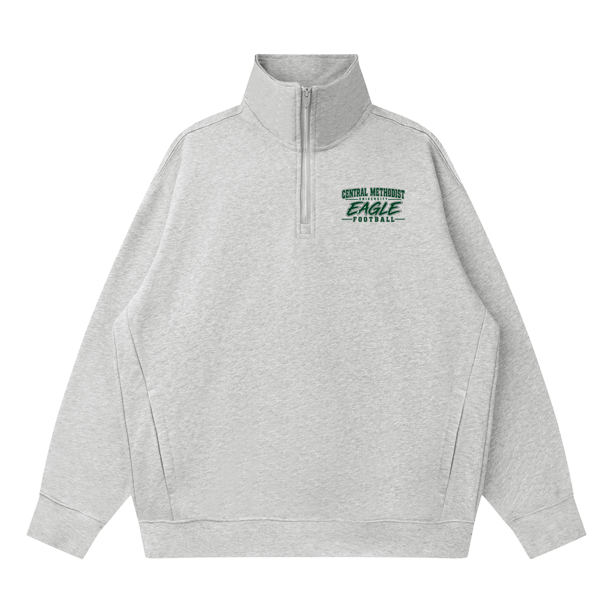 Quarter-Zip Drop Shoulder CMU (urb)  Sweatshirt
