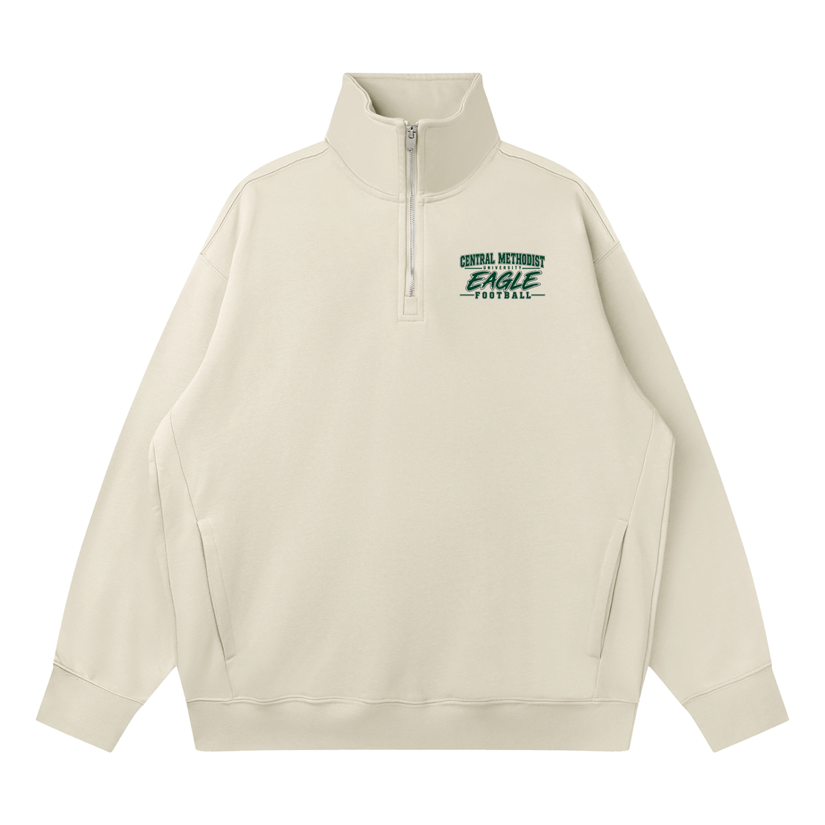 Quarter-Zip Drop Shoulder CMU (urb)  Sweatshirt