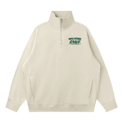 Quarter-Zip Drop Shoulder CMU (urb)  Sweatshirt