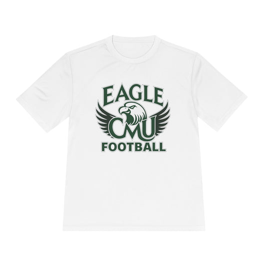 Eagle CMU Football Moisture-Wicking Tee