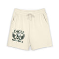Eagle Football Fleece Sweat Shorts — Lightweight Garment-Dyed Athletic Shorts