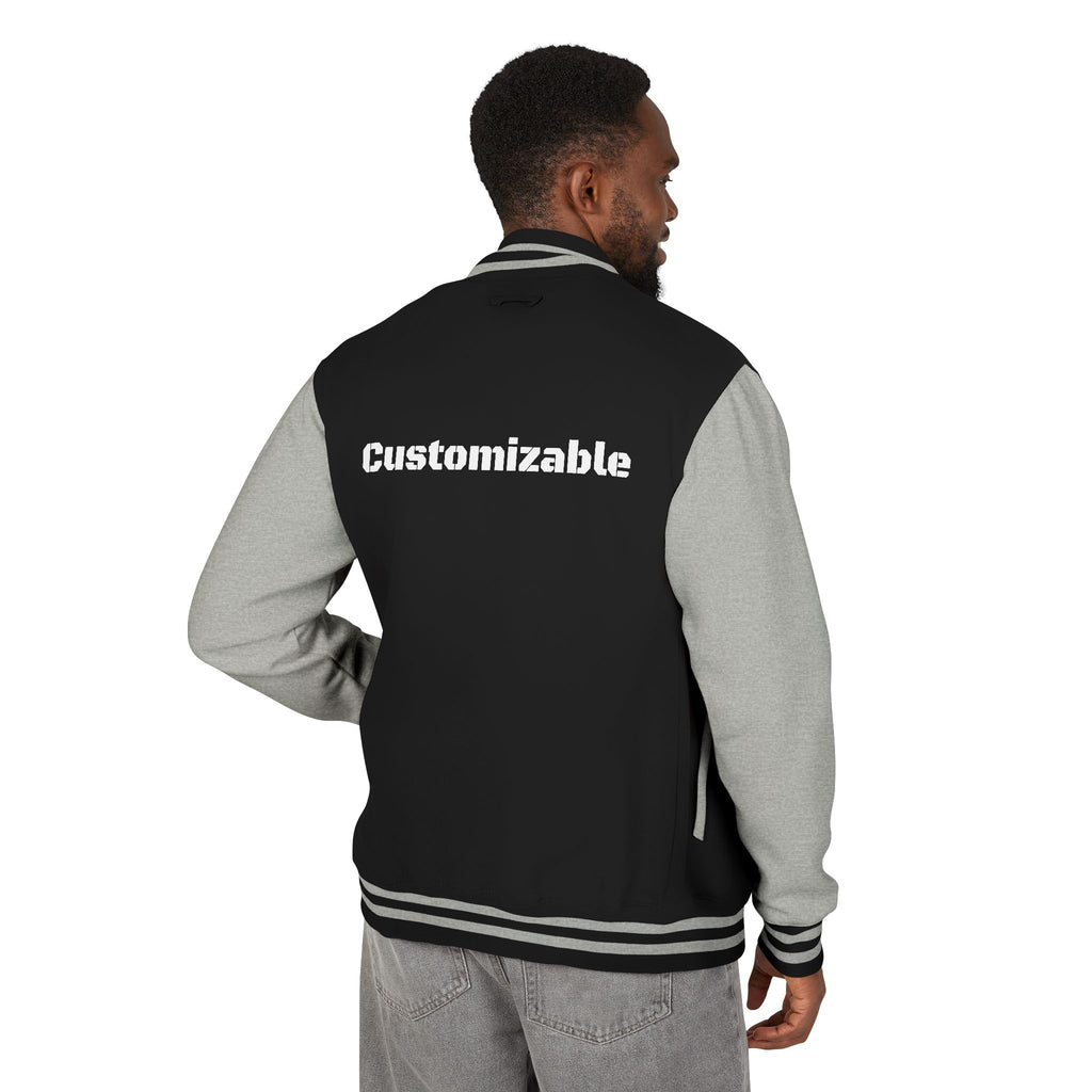 Letterman Jacket — Customizable Eagle Football Varsity Jacket