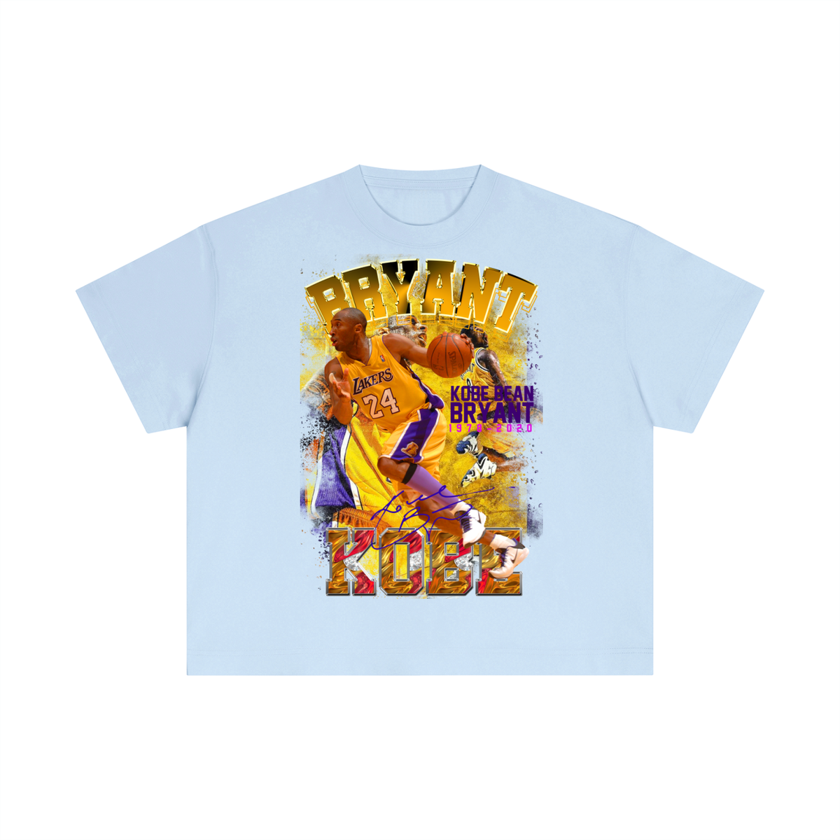 Essential Cotton Boxy T-Shirt Kobe (yell)