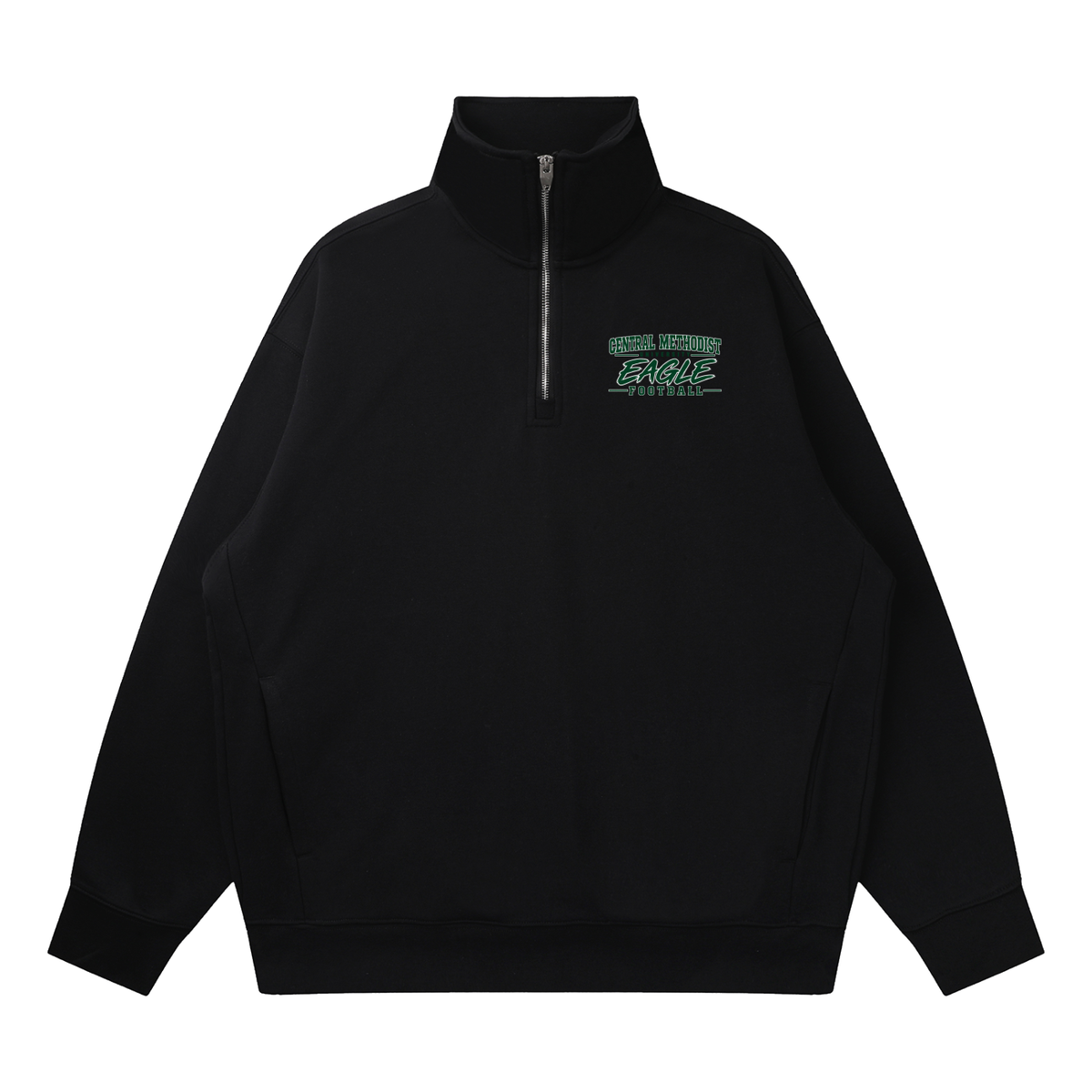 Quarter-Zip Drop Shoulder CMU (urb)  Sweatshirt