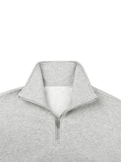 Quarter-Zip Drop Shoulder CMU (urb)  Sweatshirt